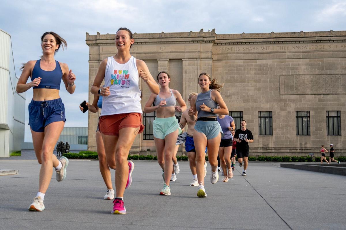 Kansas Run Club has grown since it started meeting at the Country Club Plaza in October.