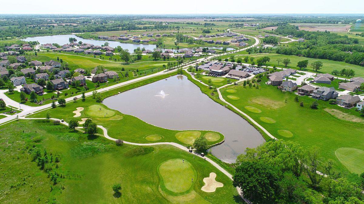 Affordable golf living is one reason that the Communities of Falcon Lakes is the number one growing community in Leavenworth County.