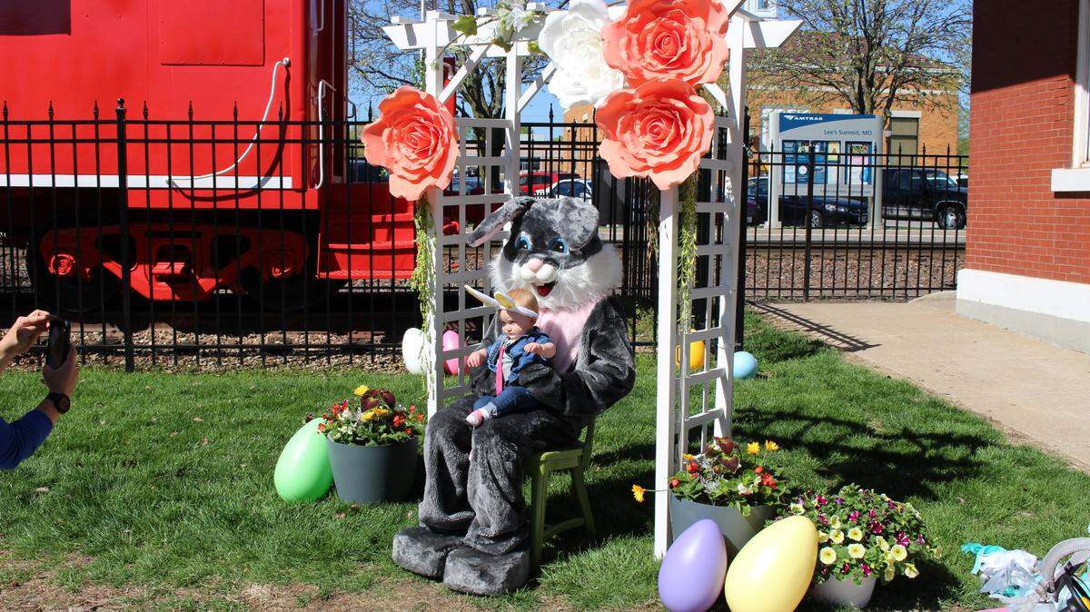 The Easter Bunny will be in downtown Lee’s Summit on April 8 for the annual Downtown Bunny Hop.