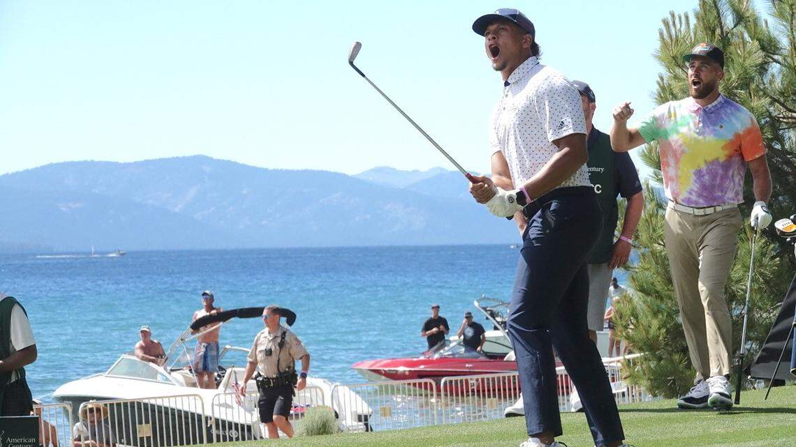 Why one golf swing has Chiefs fans excited about Patrick Mahomes’ physical status