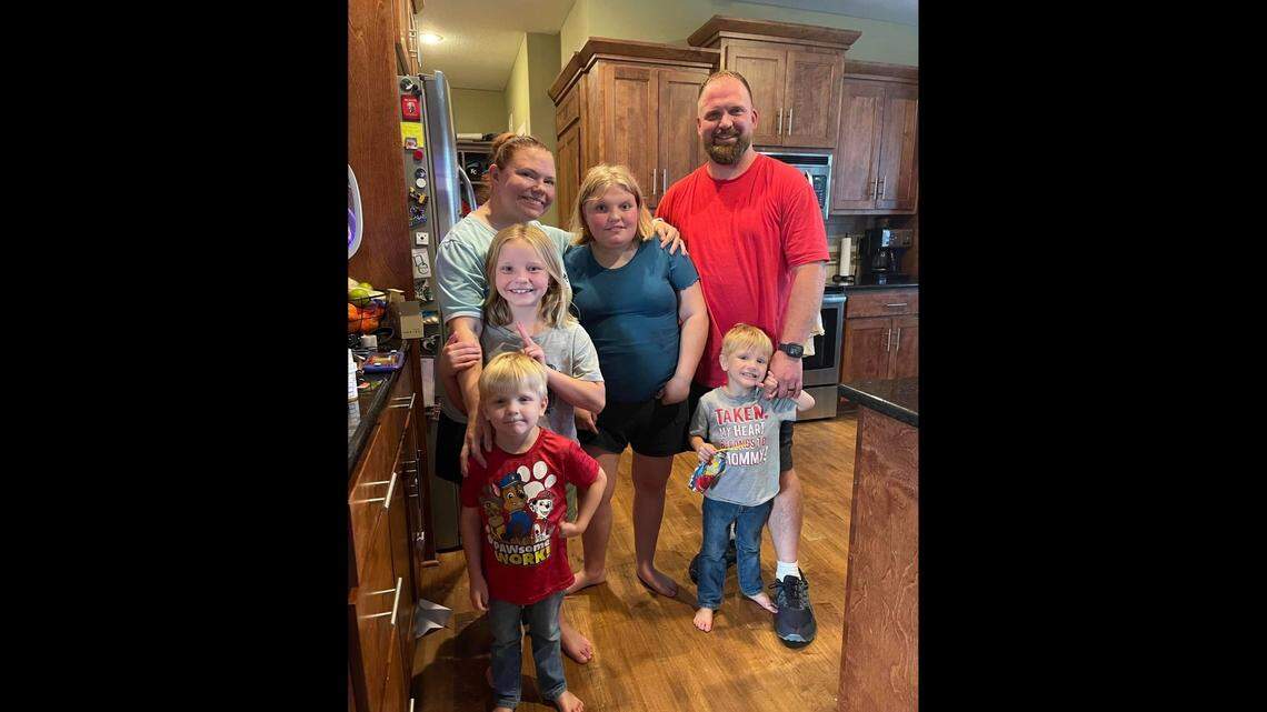 Sophie Fazel, center, was found dead following a fire Sunday morning in the 8300 block of Northeast 103rd Terrace. Two other members of the family remain in the hospital.