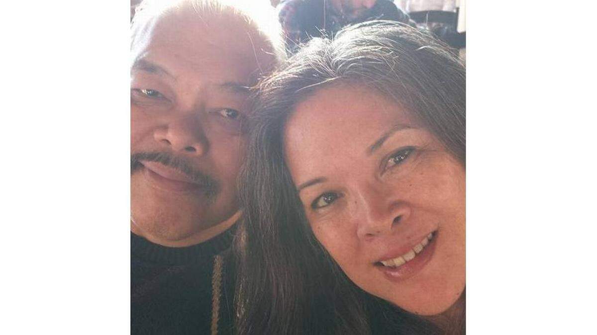 Larry San Nicolas and his wife, Jessie San Nicolas