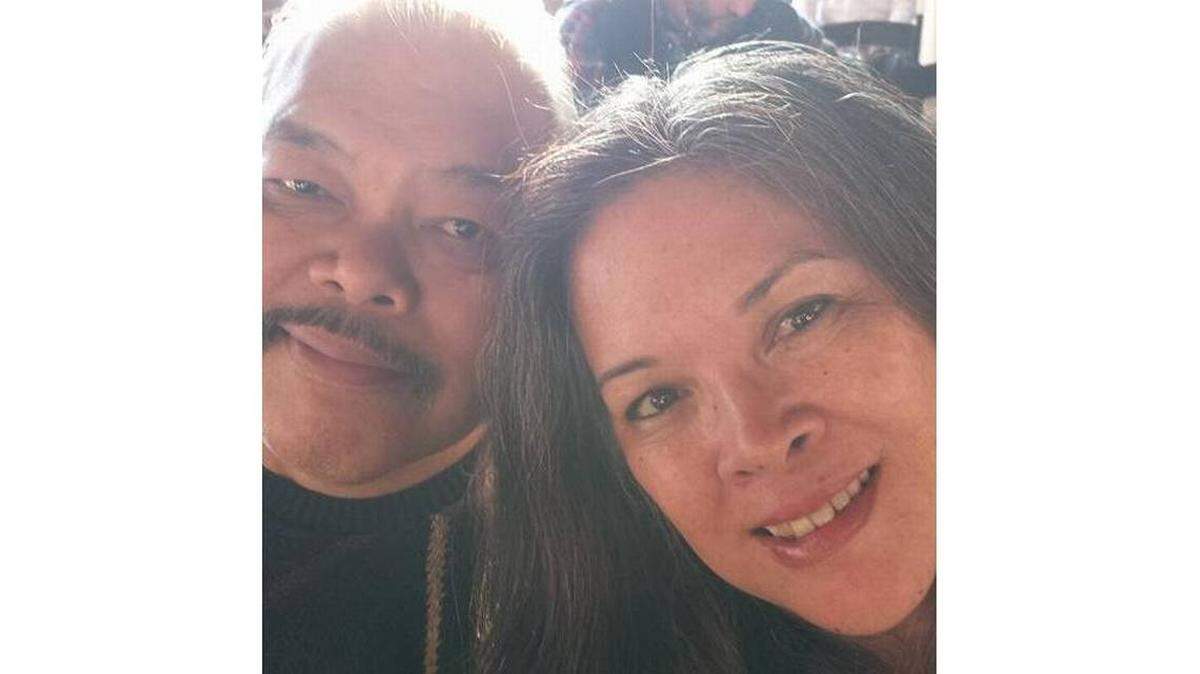 Larry San Nicolas and his wife, Jessie San Nicolas