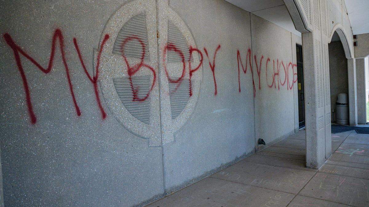 When you quit debating and reach for the spray paint, “you destroy your own message.”
