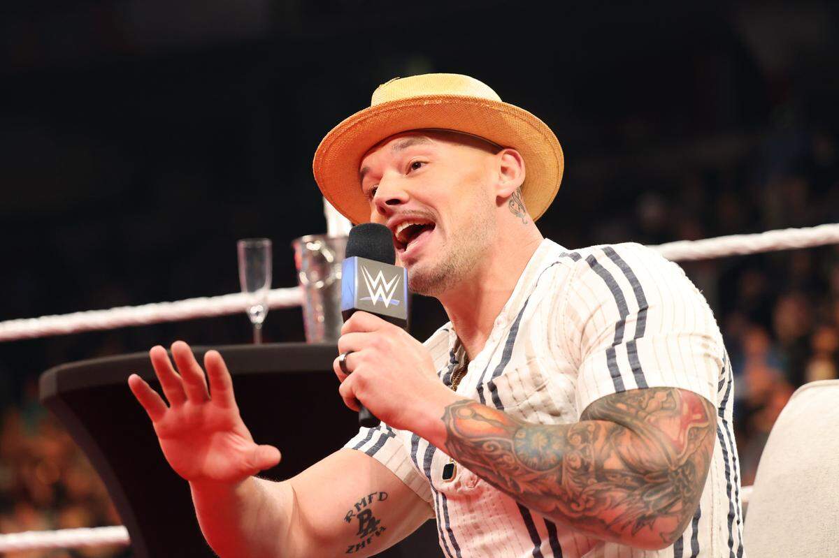 WWE superstar Happy Corbin, aka Lenexa native Tom Pestock, will make his first appearance at Big Slick this month.