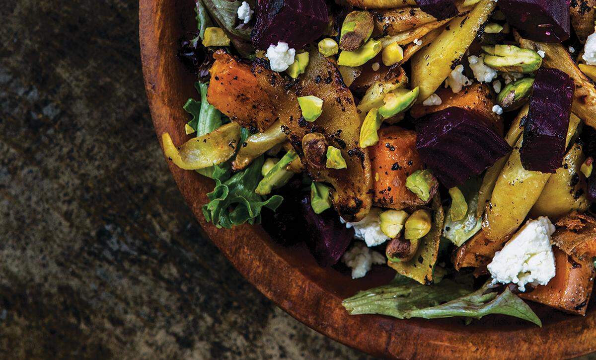 The Russell’s roasted root salad.