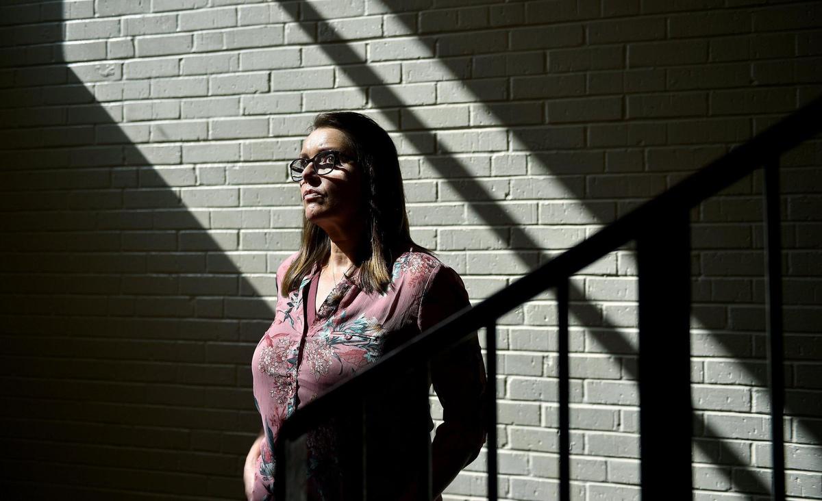 Stacy Bell, a school counselor for the Shawnee Mission School District.