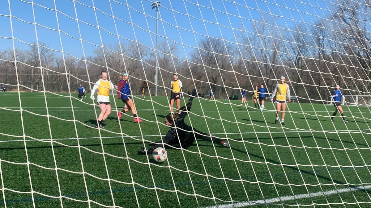 It was a beautiful blue-sky day at Swope Soccer Village as 30 hopefuls went through a tryout for Kansas City’s new women’s pro soccer team.