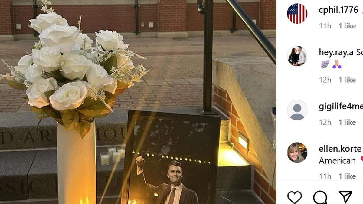 A memorial for conservative activist Charlie Kirk was part of a candlelight vigil Wednesday night at the University of Missouri following Kirk’s assassination earlier in the day at Utah Valley University.