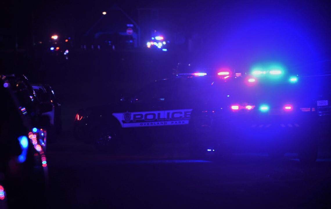 A standoff operation was under way at an Overland Park apartment complex in the 9600 block of Rosewood Drive on March 10, 2023 after a man allegedly fired two rounds at police and federal agents.