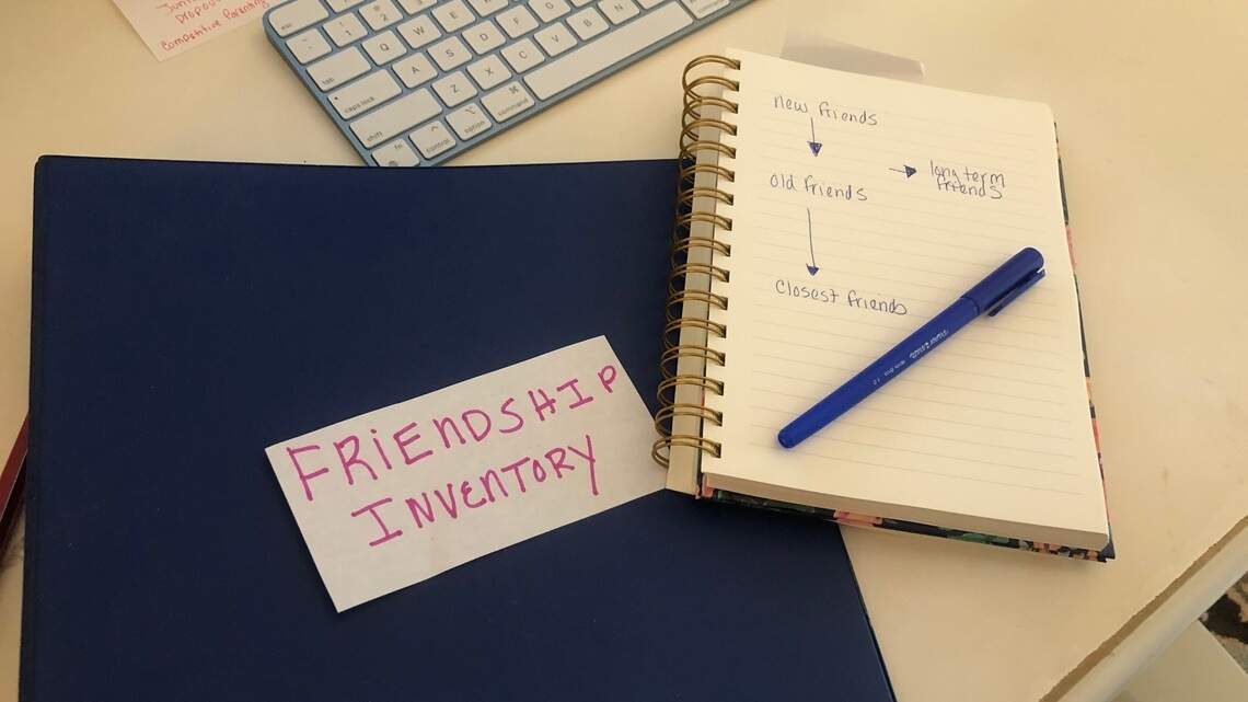 Sherry compiled a friendship inventory. Here’s how many close friends made her list