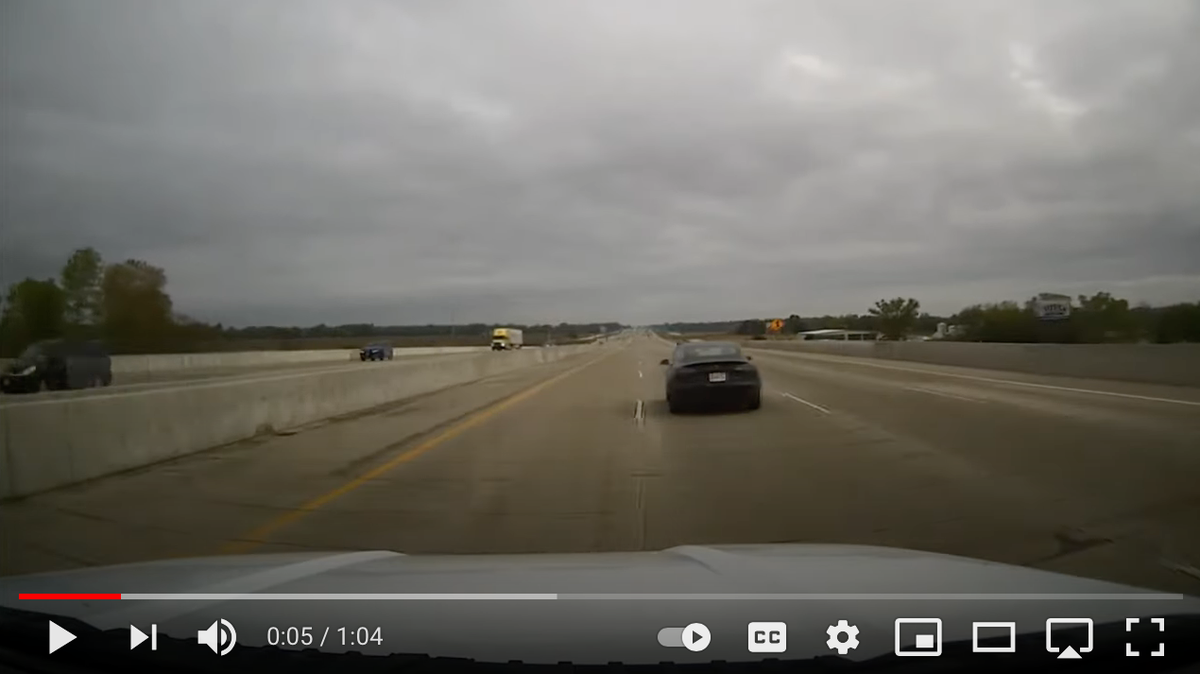 A man in Wisconsin was cited after police say he was asleep behind the wheel of a Tesla as it traveled down the interstate.