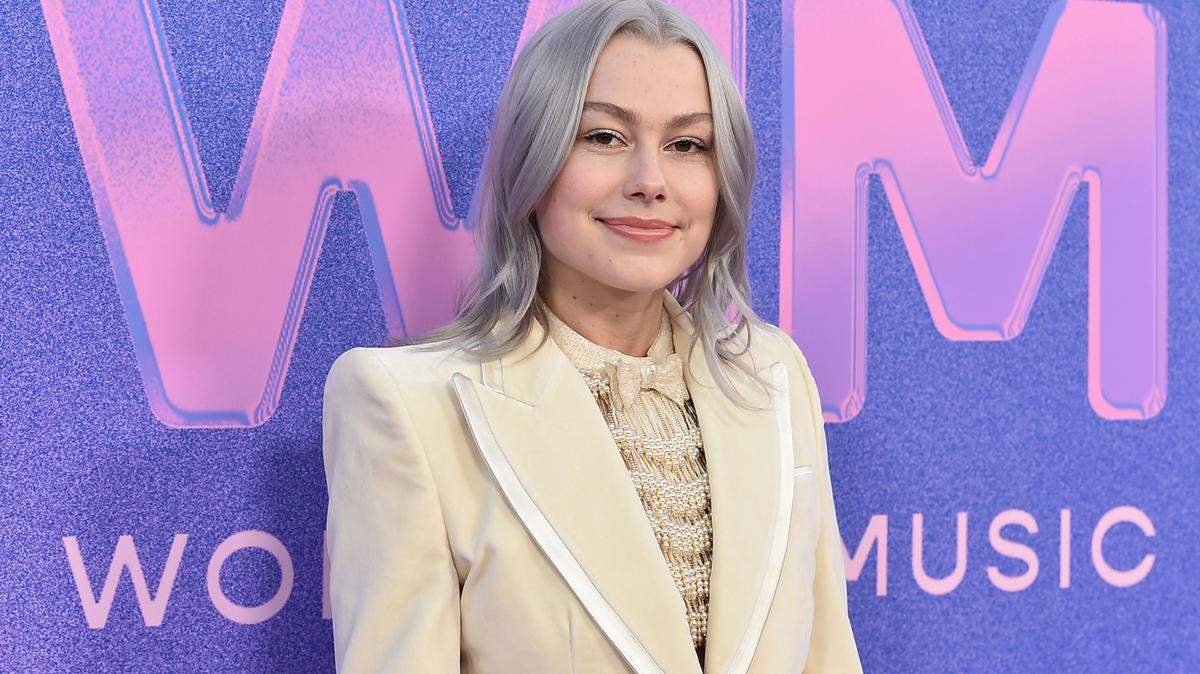 Phoebe Bridgers arrives at the Billboard Women in Music Awards on Wednesday, March 2, 2022, at the YouTube Theater in Los Angeles. (Photo by Jordan Strauss/Invision/AP)