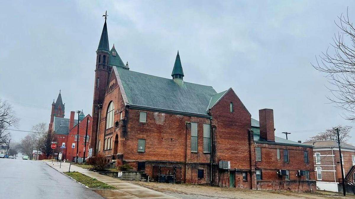 The Calvary Chapel, 1215 Jules St. in St Joseph, is on sale for $99,000. The property is 21,780 square feet total, including the building and the church’s parking lot.