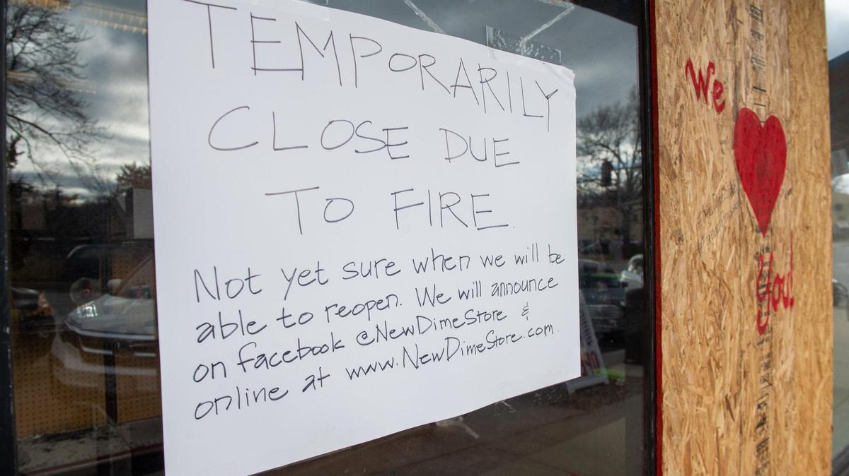 The (New) Dime Store in Brookside said it was temporarily closing after a December 2020 fire. But then it closed for good.