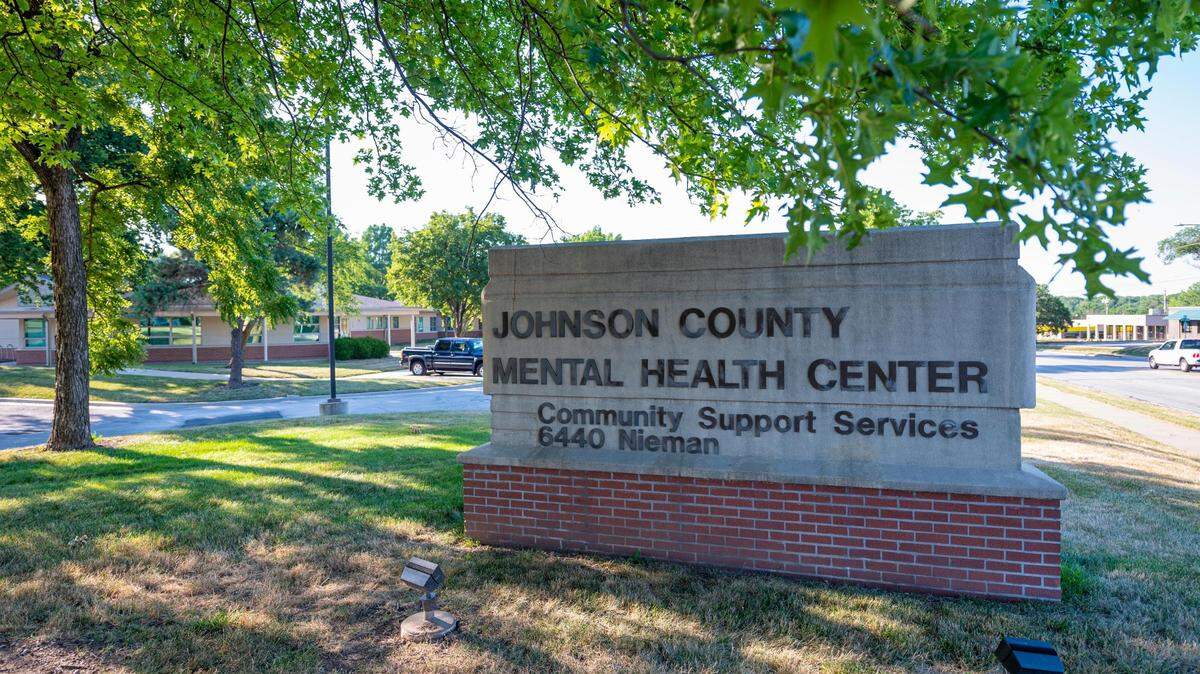 The Johnson County Mental Health Center on July 14, 2022, in Shawnee, Kansas.