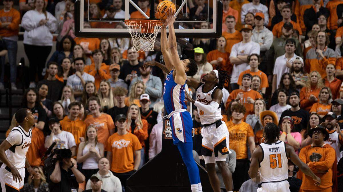 Kansas guard Kevin McCullar Jr.’s health could play a key role against TCU.
