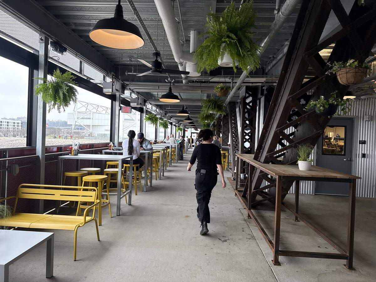 River House on Rock Island Bridge opened Wednesday.