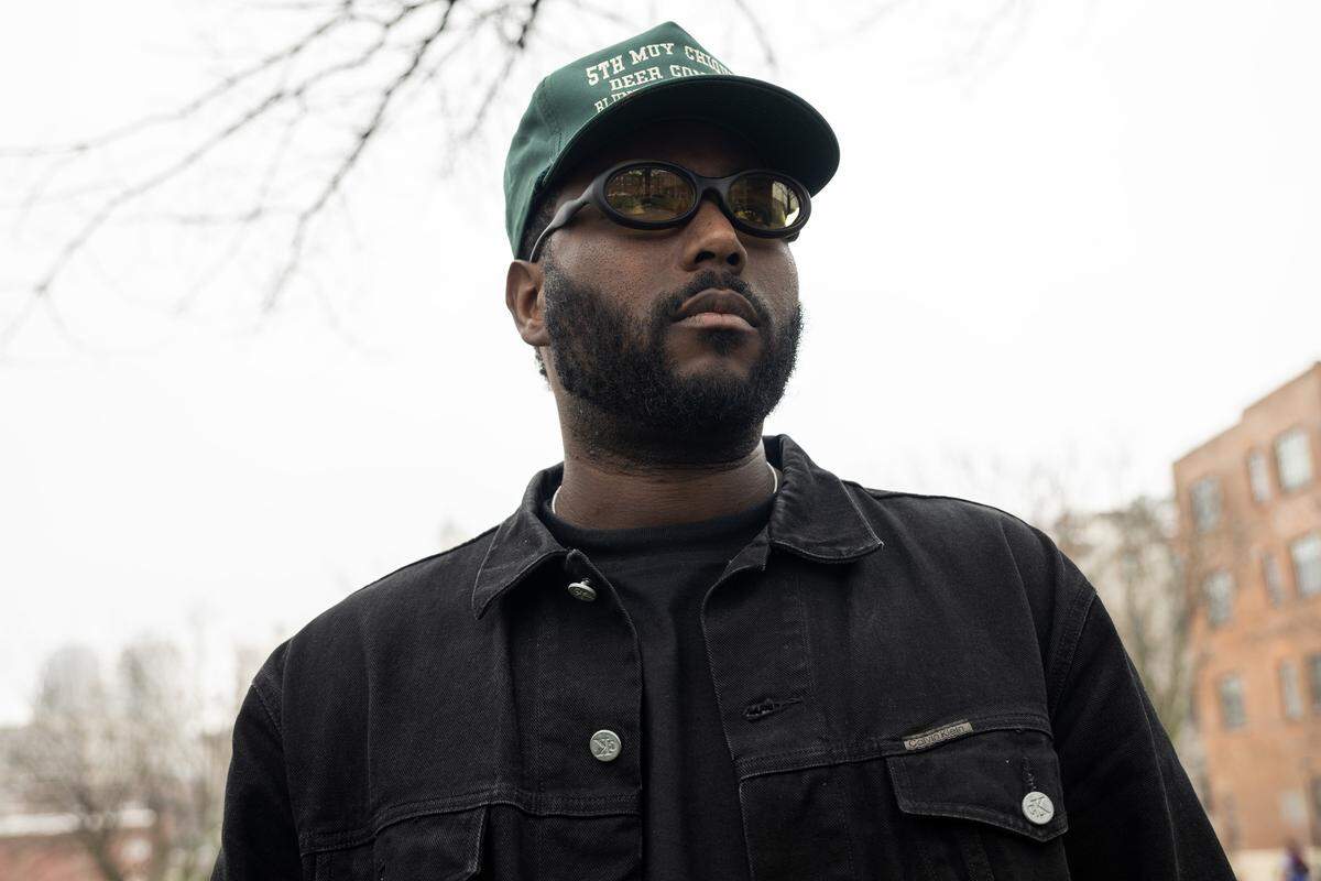 Casio McCombs stands for a portrait near the River Market on Wednesday, April 1, 2026, in Kansas City. McCombs is the creator of Sundown HiFi, a planned lounge at Current Landing that was canceled following backlash over its name.