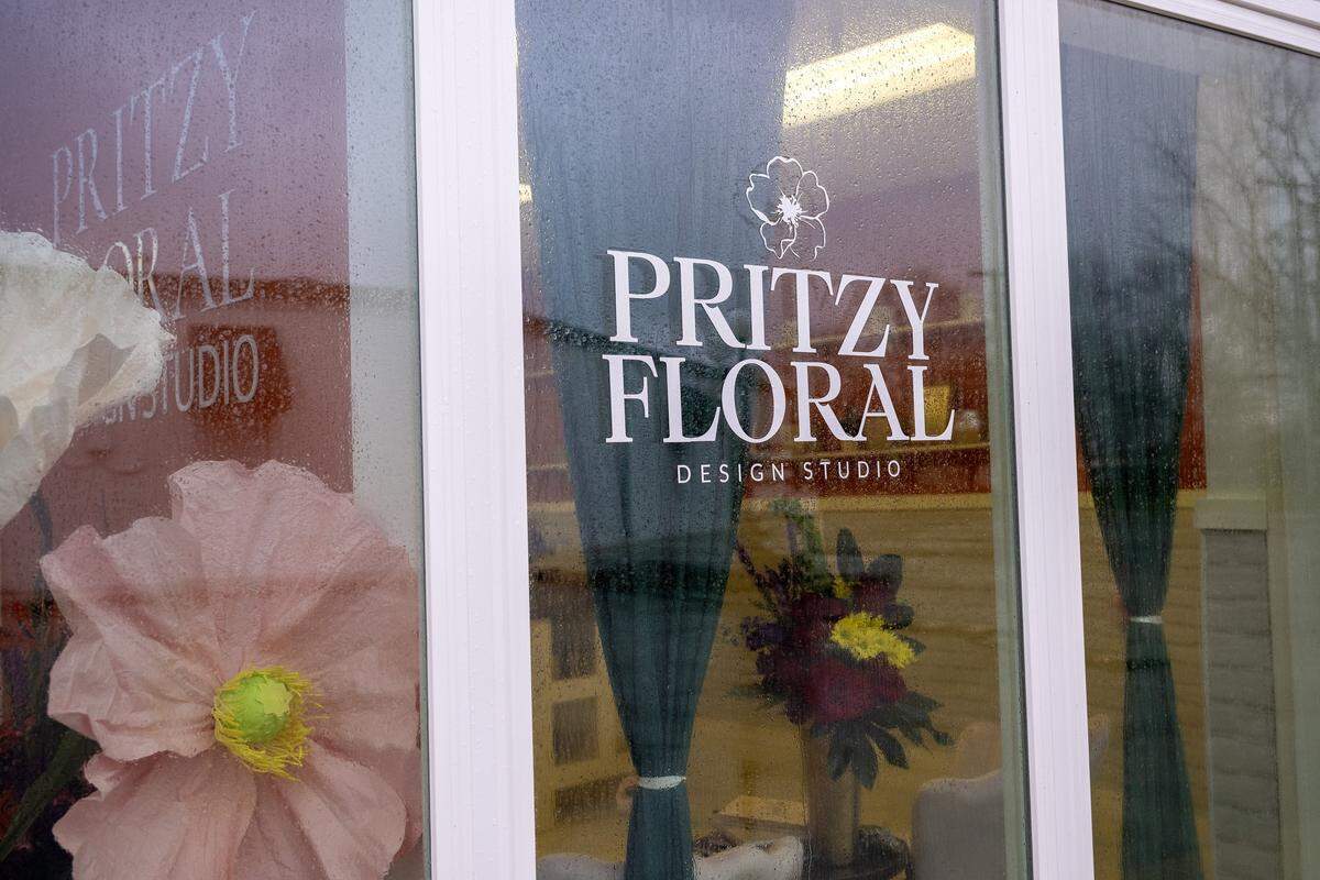 Pritzy Floral Design Studio at 12127 Blue Ridge Ext. Unit F is pictured on Thursday, Jan. 8, 2026, in Grandview.