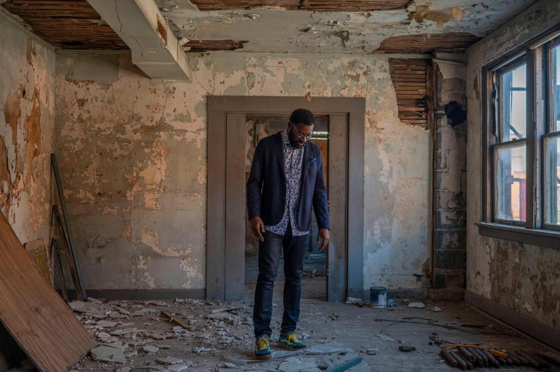 The 98-year-old Boone Theater fell into disrepair decades ago, but Shawn Edwards hopes to help change that. The longtime Fox 4 TV critic is the creative force behind the Black Movie Hall of Fame, which will be housed in the former theater in the Historic 18th and Vine District.