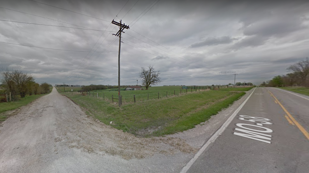 Three children were seriously injured Saturday after a car struck the back of a horse and buggy in Holden at the intersection of Missouri Highway 58 and Southwest 1001st Road. This Google Maps Street View image shows the area.