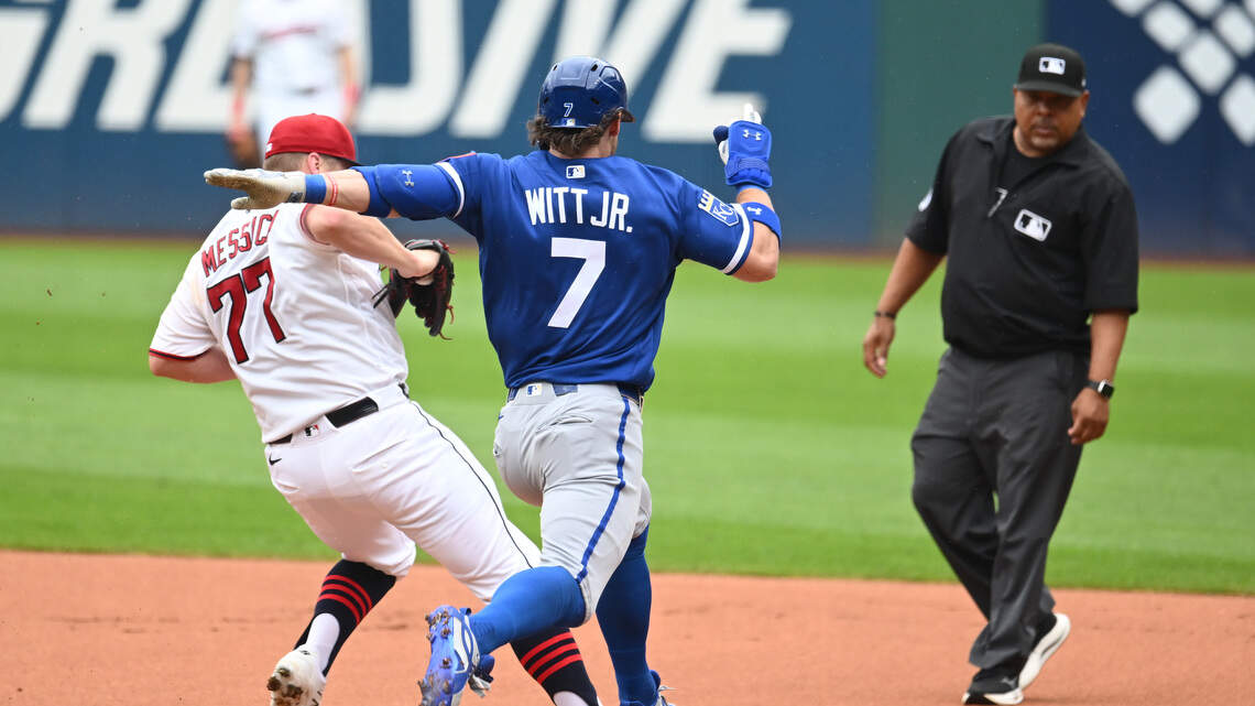 Royals finish with winning road trip, but drop Sunday’s finale to Guardians