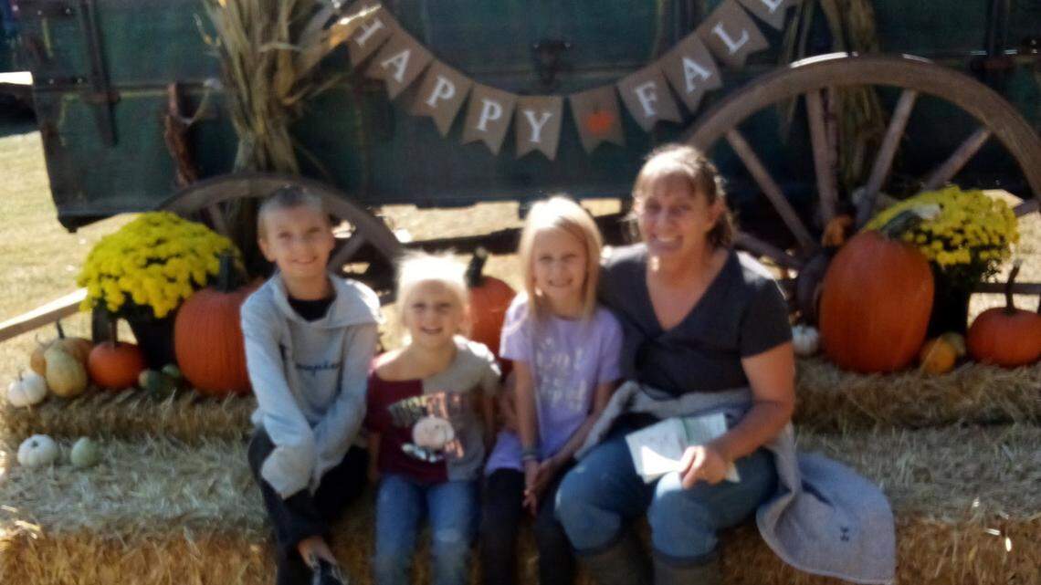 Airen Andula is seen with his two younger sisters, Addisyn and Allisyn Andula, and his mother, Anita Gunn, in this submitted photo. Airen is remembered as a big brother who helped his younger sisters.