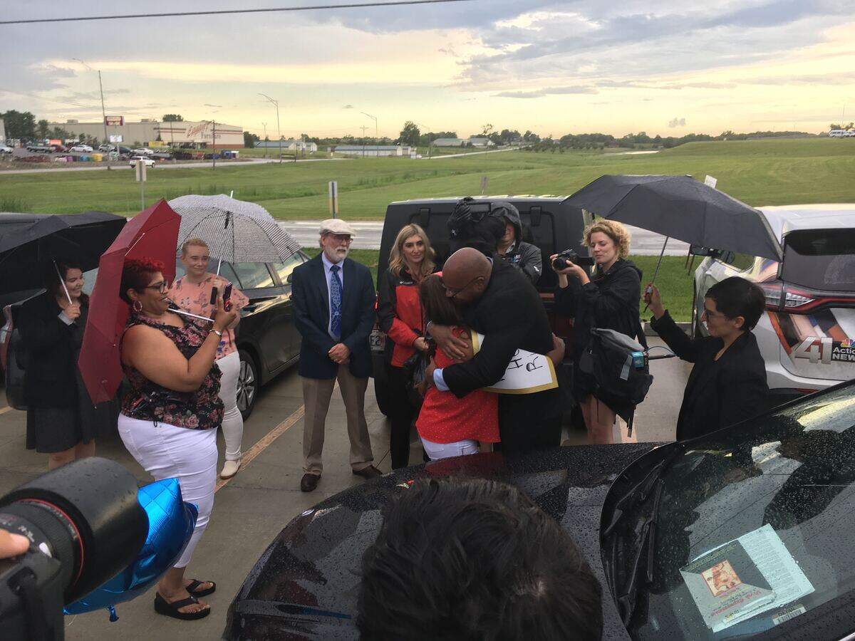 Ricky Kidd was released from prison Thursday after spending more than 20 years in prison for a 1996 double murder he didn’t commit.