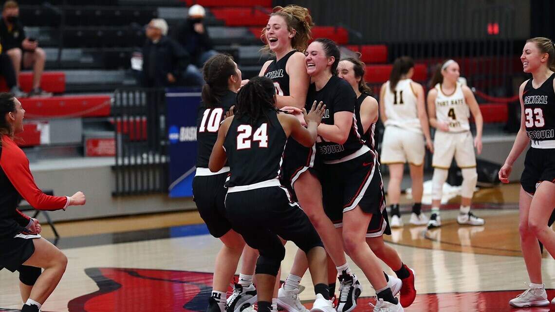 ‘We put it together at the right time’: Central Missouri women dance into Elite Eight