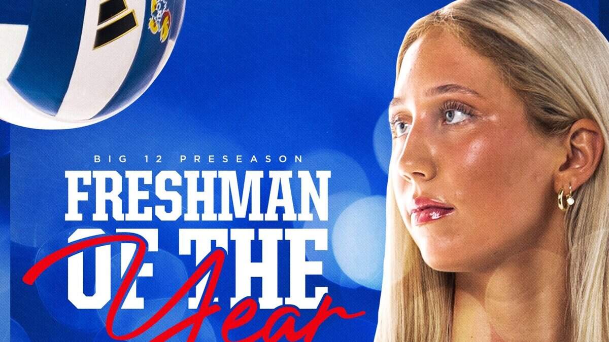 Coverage image for: KU freshman volleyball hitter Taylor Stanley named national player of week