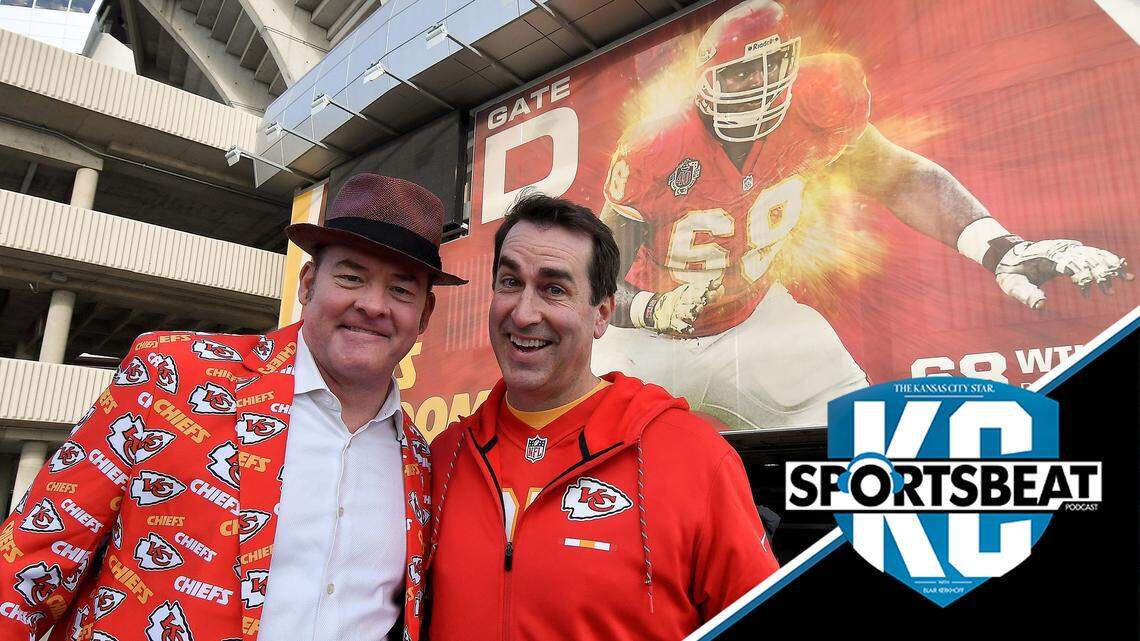 The Kansas City Chiefs are in the AFC playoffs but they won’t play on the opening weekend. Patrick Mahomes discusses what’s in store for the team and fans David Koechner and Rob Riggle discuss their fandom.