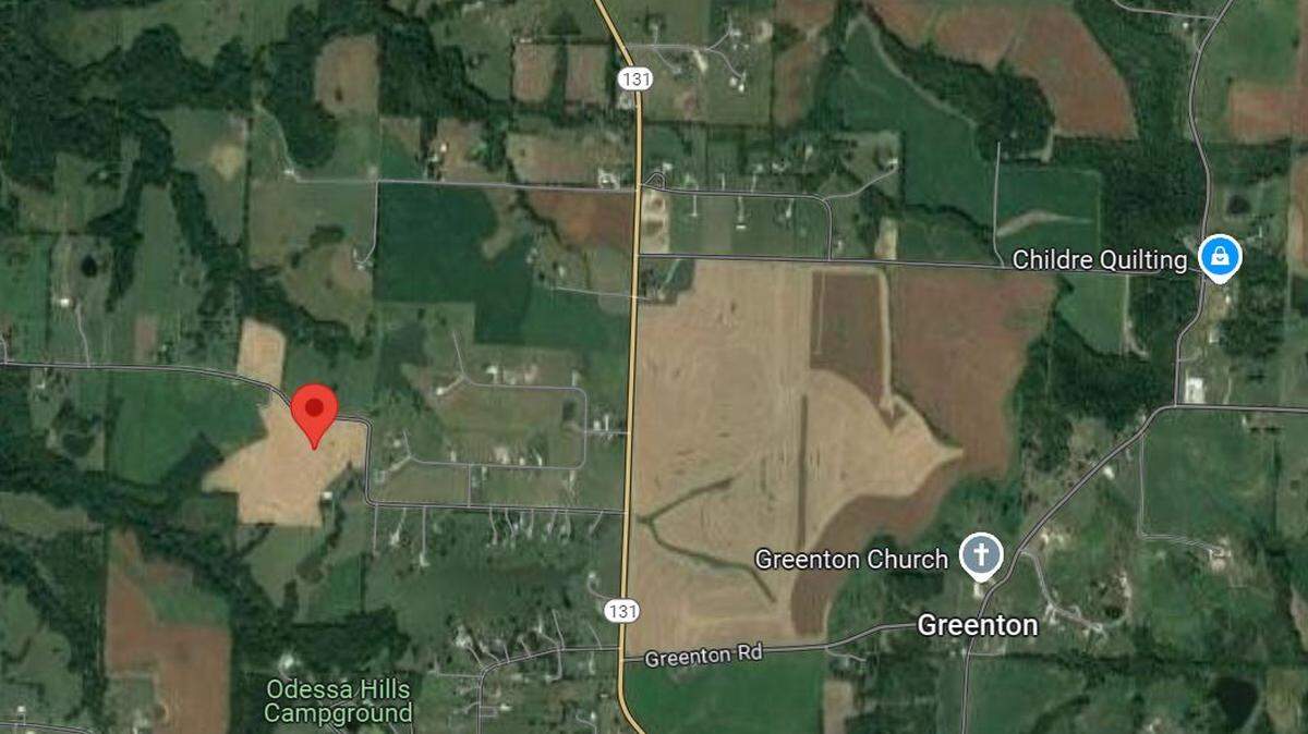 A small plane crashed near a residence in the 6800 block of Oakwood Drive in Odessa, MO on Monday, according to the Missouri State Highway Patrol.