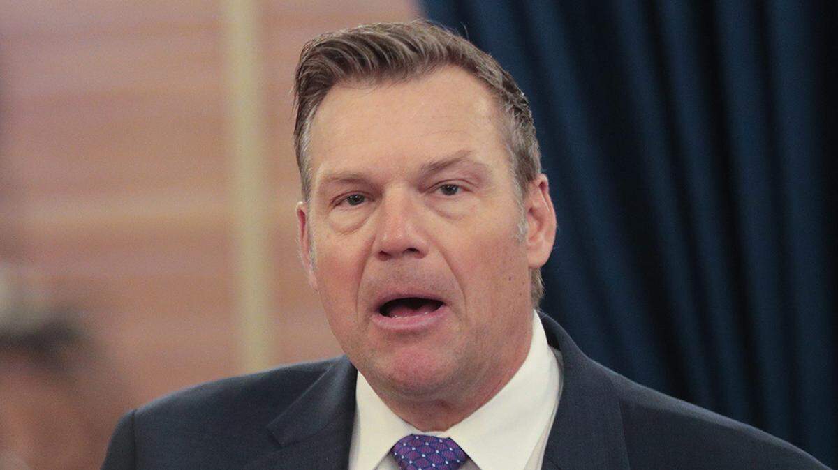 Kansas Attorney General Kris Kobach