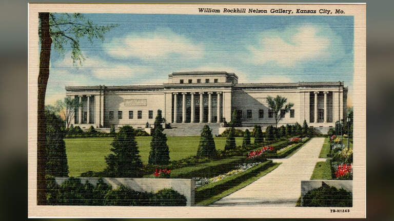 Same lawn, different centuries: KC’s Nelson-Atkins Museum has remained postcard perfect