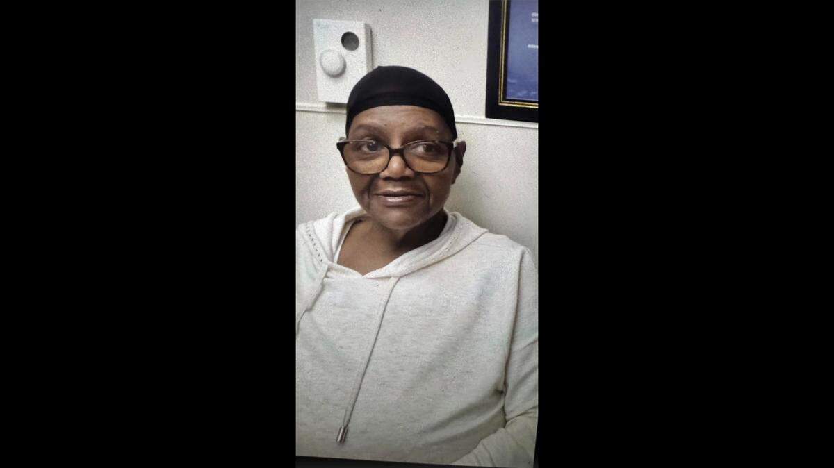 Jacqueline Harris, 65, was reported missing by her family. She was last seen around 2:30 p.m. Thursday near E. 55th Street and Wallace Avenue.