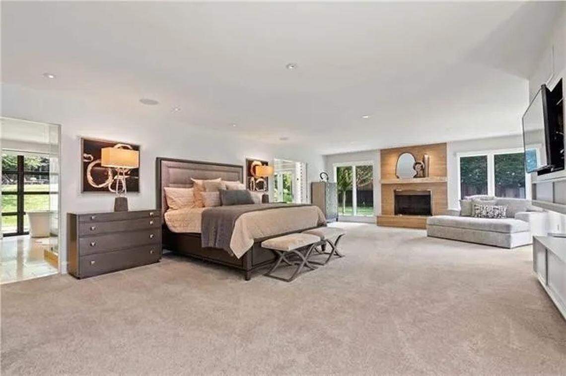 El dormitorio principal.