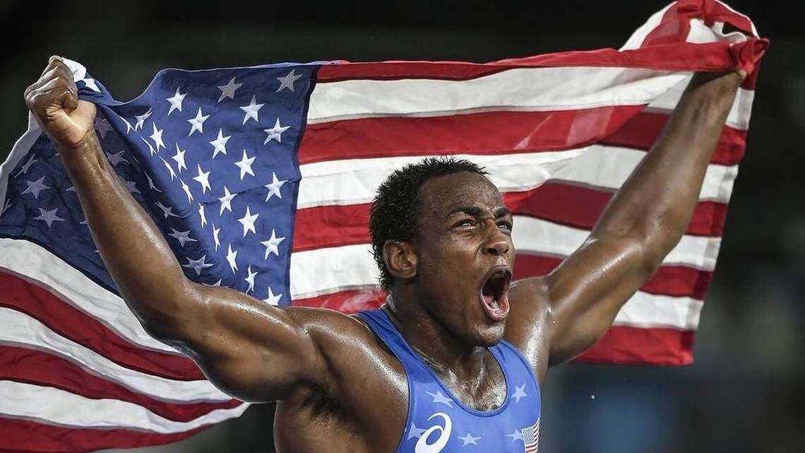 Former Missouri Tigers wrestler J’den Cox, who won bronze at the 2016 Summer Olympics, also won bronze Monday at the World Championships.