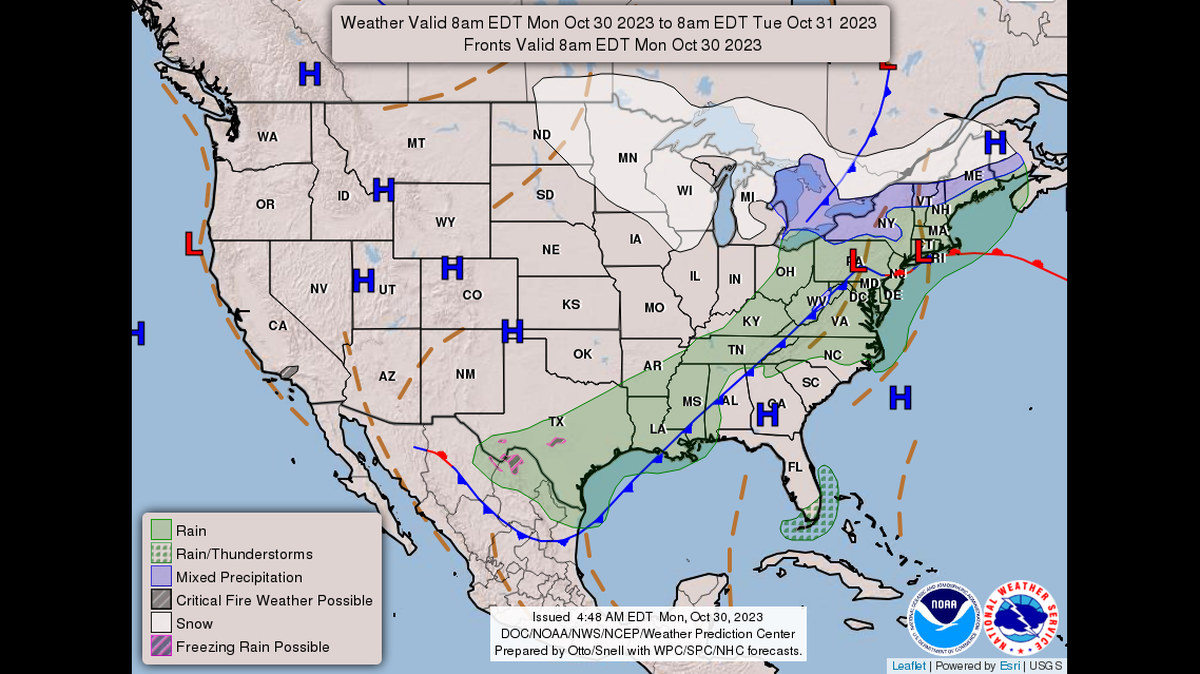 Hard freezes and record cold temperatures will start the week in Kansas City, leading to a cold and breezy Halloween evening, according to the National Weather Service. A warm up is expected later this week, leading to temperatures in the low to mid-60s for the weekend.