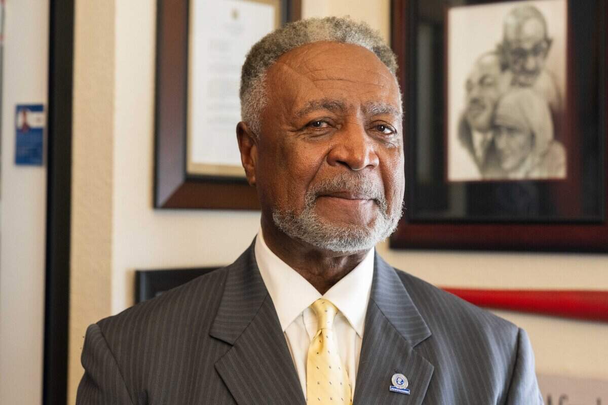 Jackson County Executive Frank White Jr. in his office on Wednesday, Sep. 24, 2025, in Kansas City. Jackson County residents will decide Tuesday, Sept. 30, on whether to recall White Jr.