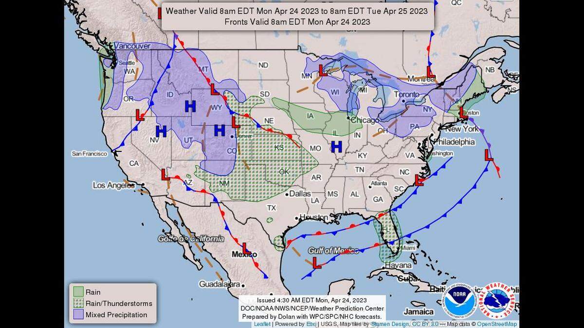 Cool temps, widespread rain possible as Kansas City prepares for NFL Draft week