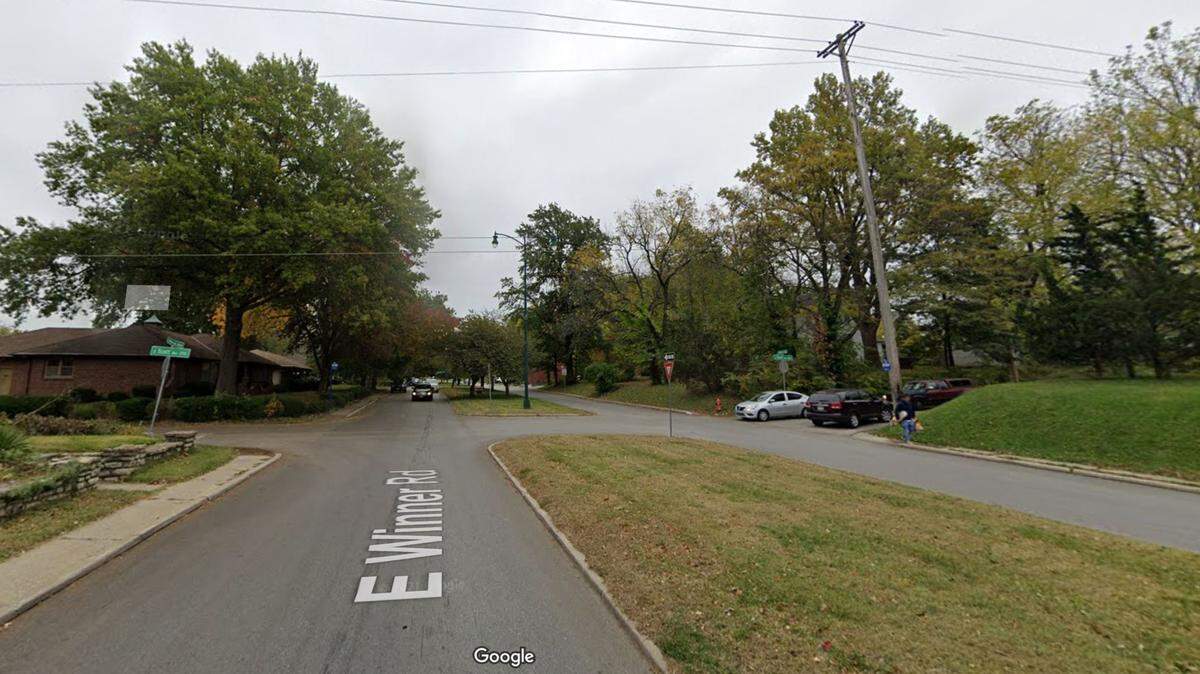 A motorcyclist and a passenger were killed when a Jeep Cherokee crash into the motorcycle they were riding at an intersection at Scott Avenue and Winner Road in Independence. This Google Maps Street View image of the area is from 2021.