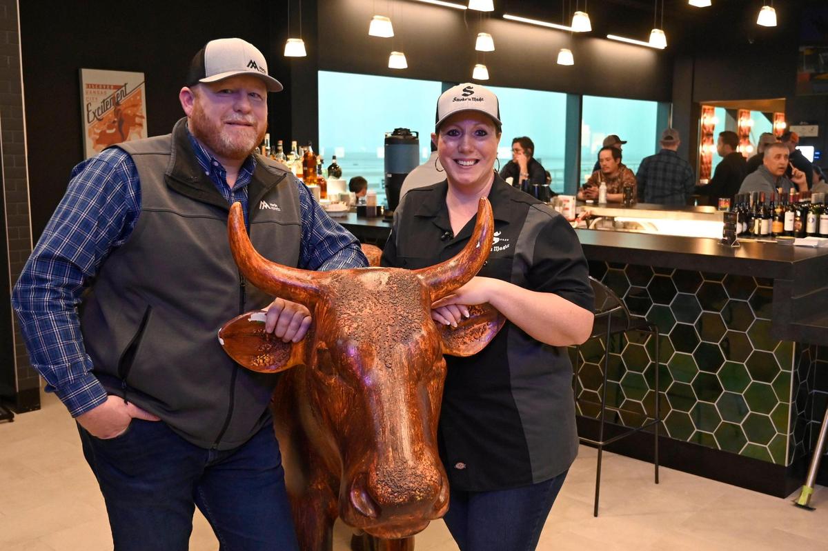 Brad Colter and Bre Via of Smoke ‘n Magic won the 2022 Made for KC BBQ Championship, giving them the opportunity for a year to serve their competition-style barbecue in the Made for KC Barbeque Experience at the new terminal at Kansas City International Airport.