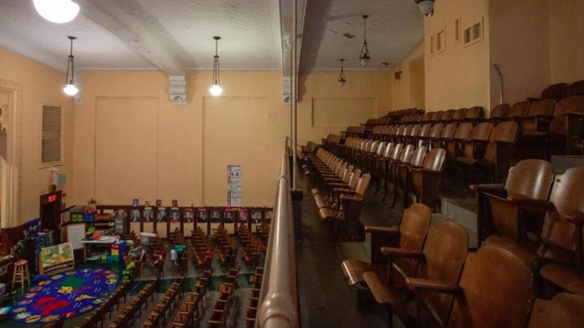 Fairmount Elementary School plans to save some historic features such as seats, lighting and decorative elements, but could begin converting its auditorium into classrooms as early as winter break.