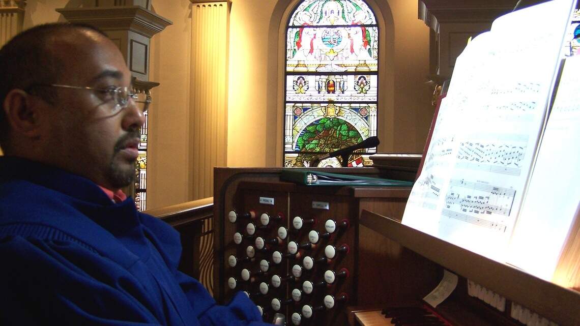 ‘God has a very strange sense of humor.’ Baroque program highlights musician’s skills
