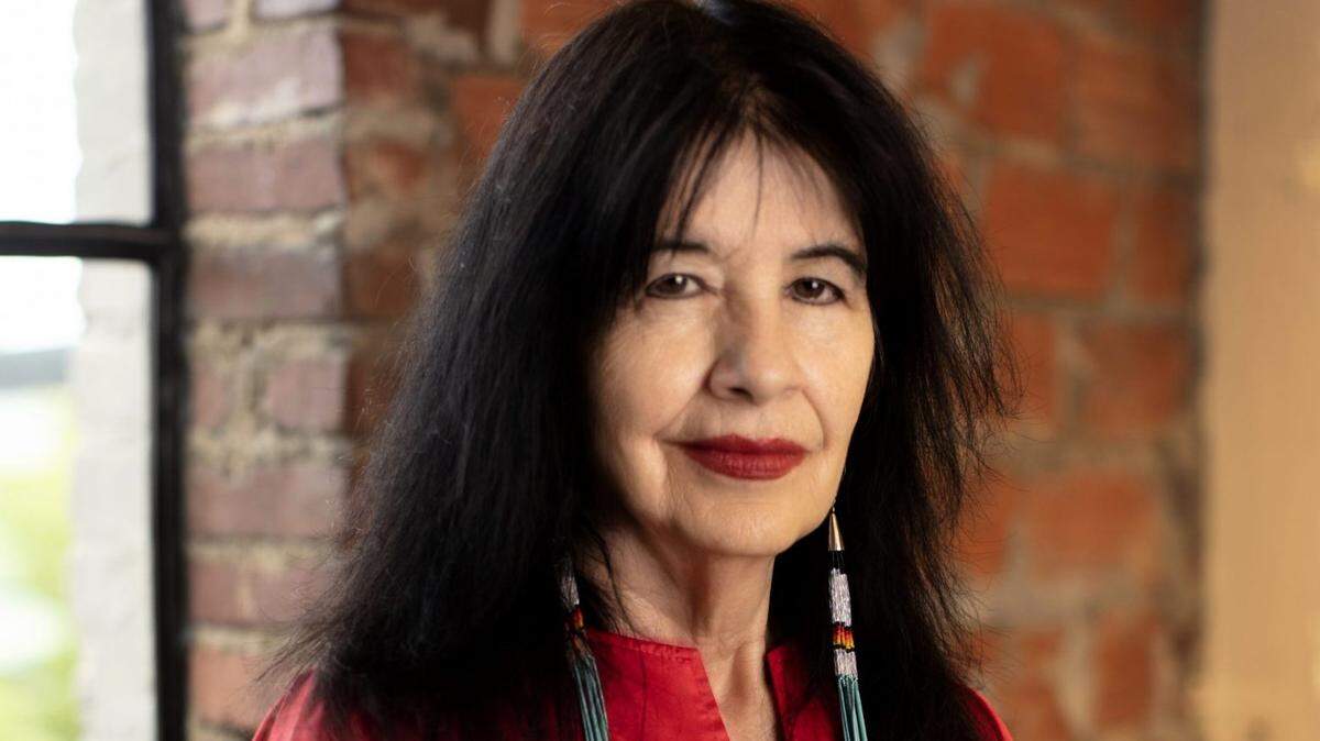 Joy Harjo is serving her third term as U.S. poet laureate and is the first Native American to hold the position.