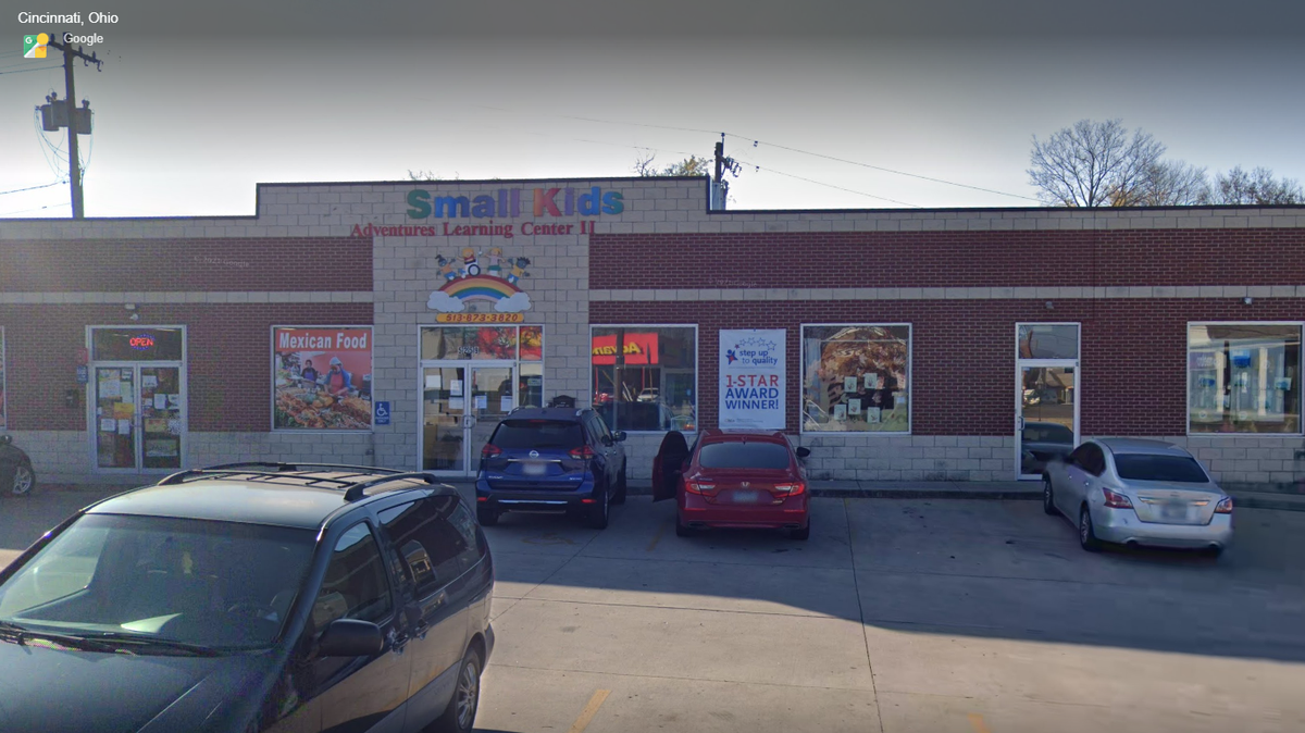 Small Kids Adventures Learning Center in Cincinnati, Ohio, was suspended after reports of abuse, state officials say.