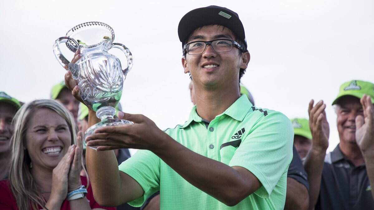 Zecheng Dou was the winner two years ago when the Web.com Tour made its stop at Nicklaus Golf Club at LionsGate.