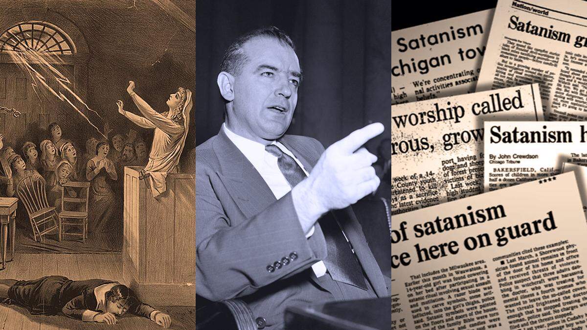 Before Donald Trump’s Big Lie, we had the Salem witch trials, Joe McCarthy’s Red Scare and the “Satanic panic” of the 1980s.