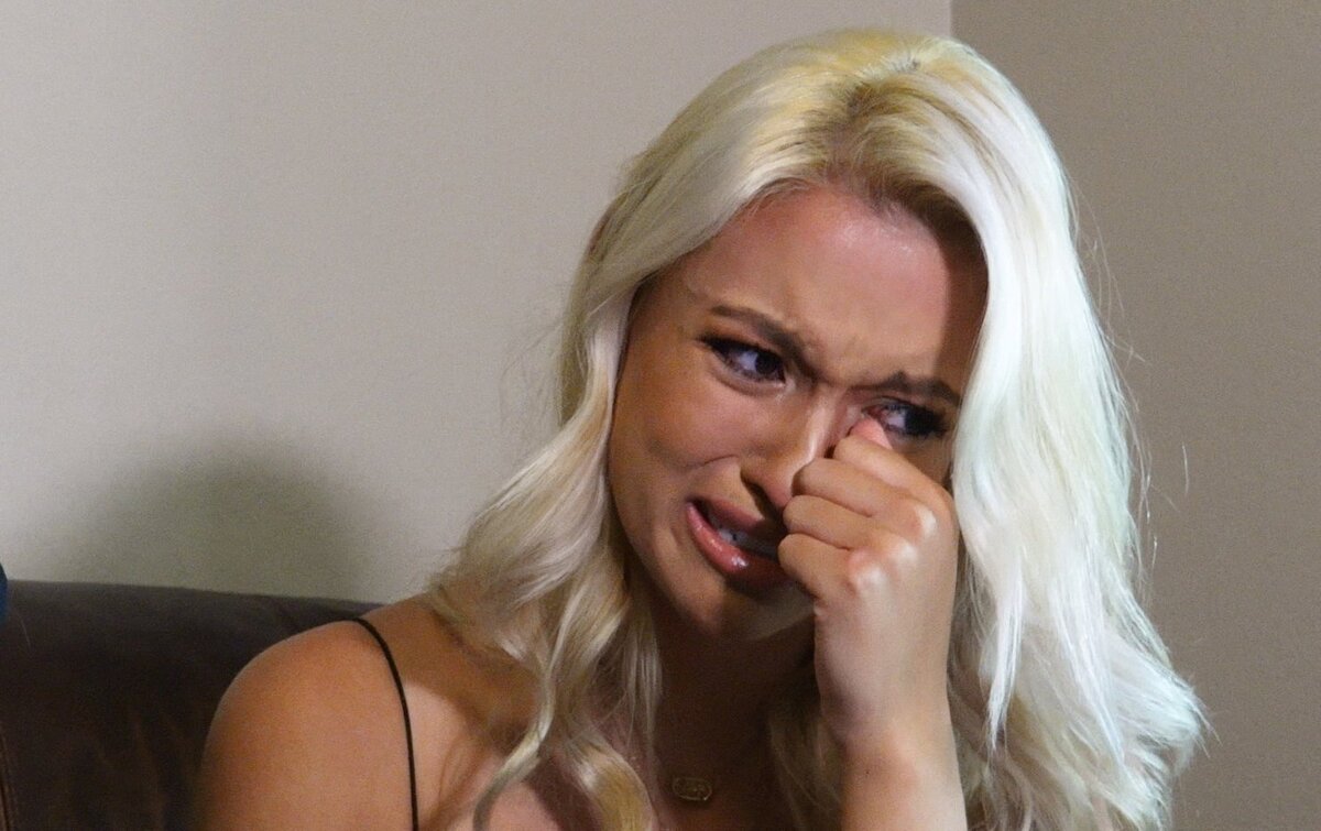 Ellie Green in 2020 cried as she told of the disappearance of her mother, Angela Green of Prairie Village. She filed a missing person report on her mother, whom she last saw in June 2019.